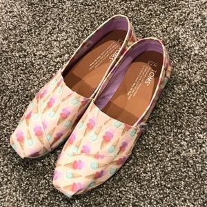 BNWT Toms Ice Cream Alpargata’s Sz. 7.5